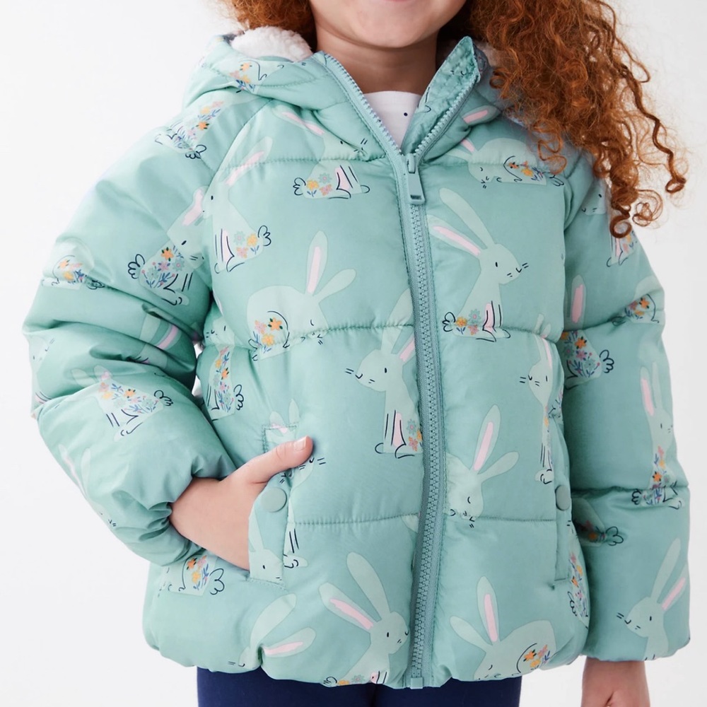 Marks & Spencer New Stormwear™ Bunny Print Padded Coat